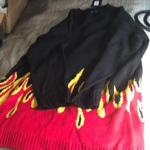 Fashion nova flame sweaters dress